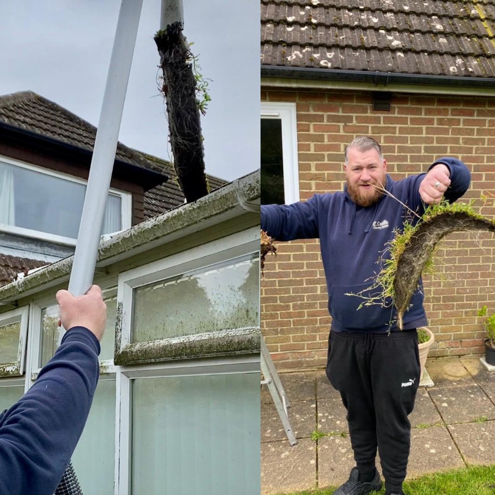 C.Castle Window Cleaning van